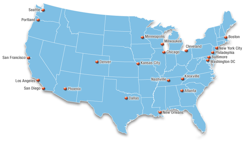 Academic Ambassadors | Locations